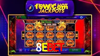 Slots com jackpots e giros grátis na 8Ebet